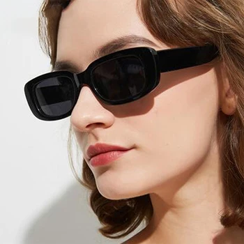 2022 Jaunu Modes Vintage, Saulesbrilles Sieviešu Velosipēdu Aprīkojums Polarizētas Saules Brilles Taisnstūra Briļļu Ins Tautas Krāsains Brilles