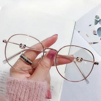 2023 Jaunu Modes Anti-Zila Gaisma Sieviešu Briļļu Retro Pārredzamu Brilles Rāmis Tendence Optika Datoru Brilles
