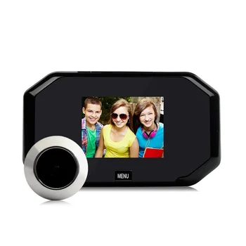 3.5 Inch Video Durvju 120 Grādu Peephole Skatītāju Acu Video Durvju Zvanu Smart Home Āra Kamera Pārrauga Vizuālo Durvju Zvans