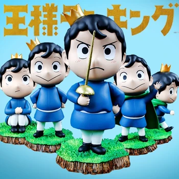 5 stili Japānas Anime Ranga Kings Bojji Attēls Karikatūra Modelis Rotaļlietas Anime Rīcības Figuines Figura Lelle, Modelis, Bērnu Dzimšanas dienu