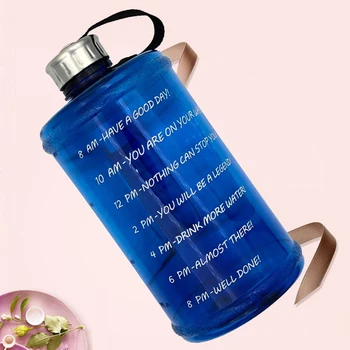 73oz Lielu Ūdens Pudeli ar Motivācijas Laiks Marke, BPA Free Non-Toxic Fitness, Sporta zāle un Āra Sporta