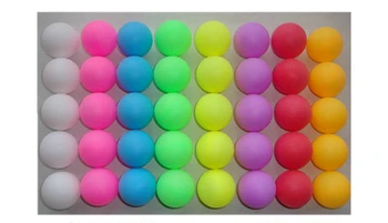 8 krāsu spēle, bumbu 50 gab. Galda Tenisa Bumbiņas PingPong Bumbiņas Bumbiņas Loterijas Aktivitātes