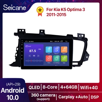 Android 10 AI Balss 4G Carplay DSP Auto Radio Multimediju GPS Priekš Kia K5 Optima 3 2011. - 2015. gadam 2din autoradio bluetooth 360 Fotokameras