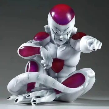 Anime Dragon Ball Z Attēls 15 cm, Sēdus Stāvoklī, Frieza Darbības Rādītāji PVC Kolekcijas Modeļu Lelle, Rotaļlietas, Auto Dekorēšana