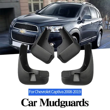 Auto Dubļu Sargi Par Chevrolet Captiva 2008 2009-2019 Priekšējiem Un Aizmugurējiem Riteņiem Mudguard Splash Sargiem Fender Mudflaps Piederumi