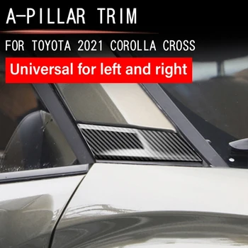 Balsts-Priekšējo Sānu Logu Paneļa Vāku Apdare Rotāt Toyota Corolla Krusta 2021 2022