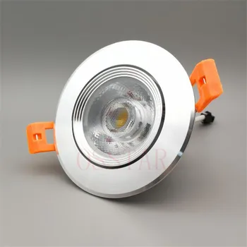 COB LED Downlight 10w Aptumšojami Padziļinājumā Leju Gaismas Griestu Spānija Stilā Guļamistaba LED Lampa + Vadītāja Garantija Bezmaksas Piegāde