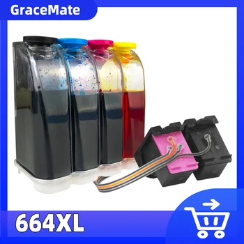 GraceMate 2018 Jaunā Versija 664 CISS masveida Nomaiņa HP 664 par Deskjet Ink Advantage 2675 2600 1115 2135 2138 3635 1118 0