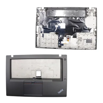 Jaunas Oriģinālas Lenovo ThinkPad T460 Klēpjdatoru Palmrest Tastatūras Bezel ar lielajiem burtiem, Ar FPR TP pirkstu Nospiedumu Caurumu Touchpad 01AW302