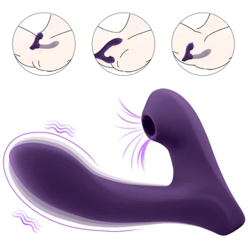 Maksts Nepieredzējis Vibrators 10 Ātrumu Vibrācijas Sūcējs Orālā Seksa Iesūkšanas Klitora Stimulators Erotiska Seksa Rotaļlieta Sievietēm Seksuālo Wellness