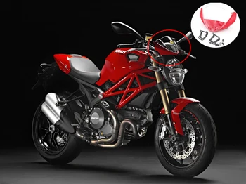 Motorclce Daļas Priekšējā Vējstikla Deflektoru Viser Vadītājs Vienību Ducati Monster 796 696 1100 1100S Double Bubble 2014 - 2018
