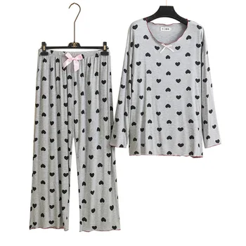 Nightgowns 5xl-6xl Mājas Pakalpojumu, Rudens Un Ziemas Sieviešu Kravu Ilgtermiņa piedurknēm Pidžamu Sexy Naktsveļu Pijamas Jaunu Tērpu
