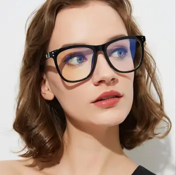 premium zilā gaisma brilles Sievietēm, Vīriešiem Anti Zilā Gaisma Apaļas Brilles Pretbloķēšanas Brilles, Optisko Briļļu Briļļu
