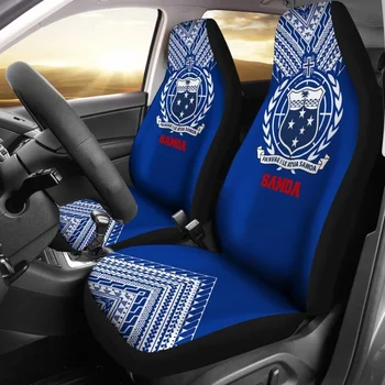 Samoa Auto Sēdekļa Vāku Samoa ģerbonis Sportisko Stilu,iepakojumā 2 Universal Priekšējā Sēdekļa seguma