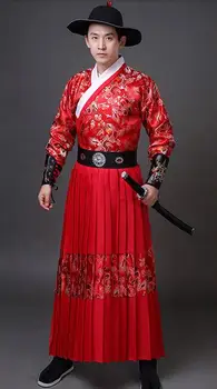 Seno Ķīniešu Ming Dynasty Jin Yiwei Auduma Amatpersonu Vienotu Posmā Vīriešiem