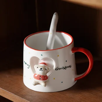 Sniegavīrs Ziemassvētku Kauss Radošo Santa Claus Kafijas Krūzes Keramikas Tējas Tases Pāris Dāvana, Dāvana Vīriešiem Maisot, Personalizētu Krūze Dāvanas