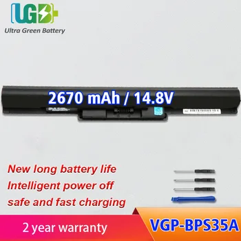 UGB Jaunu VGP-BPS35A Akumulators SONY VAIO Fit 14E 15E SVF1521A2E SVF15217SC SVF14215SC SVF15218SC BPS35 BPS35A SVF152A25T