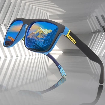 UV400 Modes Jauns Anti-UV Braukšanas Āra Sporta Brilles Polarizētās Briļļu Vīriešu Saulesbrilles Retro Classic Saules brilles 2021