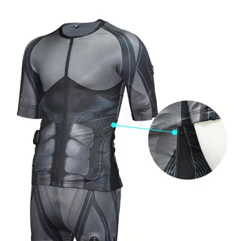 Ķermeņa Muskuļu EMS Stimulācija Tauku Dedzināšanu Ķermeņa Sculpting Elektromagnētiskā EMS Novājēšanu Mācību Apģērbu EMS Treniņu Tērps