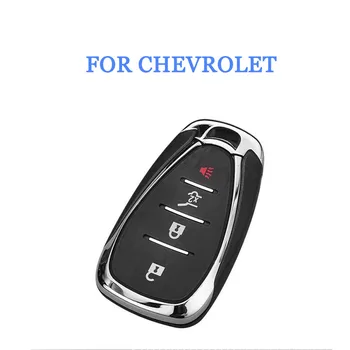 Mīksto TPU Auto, Smart Key Lietu Vāku Fob par Chevrolet Cruze Dzirksteles Camaro Volt Skrūve Trax Malibu Keyless Aizsargs Korpusa Aksesuāri 1