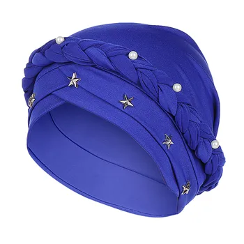 Sieviešu Frēzēšana Pīņu Cepure Musulmaņu Savirmot Vēža Turban Wrap Klp Vingrotājs Cepure Beisbola cepure ar Atstarojošu 1