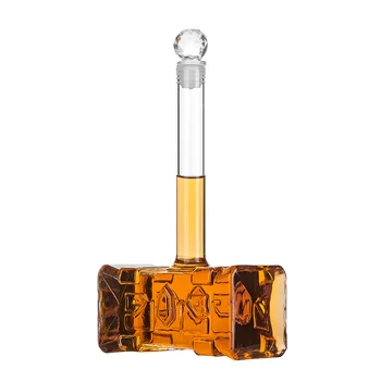 Radošo 3D Āmurs, Krūze, Augstas Borsilikāta Stikla Vīna Pudeli Viskija Dozatoru Bāra Letes Vīna Komplekts Puse Bārs Atmosfēra Aksesuāri 2
