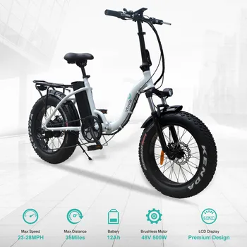 Ķīnas rūpnīcā karstā pārdošanas locīšanas elektrisko velosipēdu velosipēdi 20inch tauku riepu zemu soli pa kadru e-bike 4