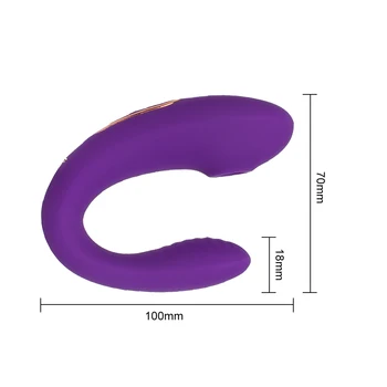Seksa Rotaļlieta Sievietēm Maksts Nepieredzējis Vibrators Pieaugušo zāles, 10 Ātrumiem Orālo Seksu G Spot Dildo Klitora Stimulators Klitora Sūcējs 5